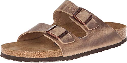 Tobacco Oiled Leather Birkenstock Arizona Sandals - Size 38