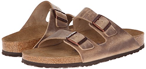 Tobacco Oiled Leather Birkenstock Arizona Sandals - Size 38
