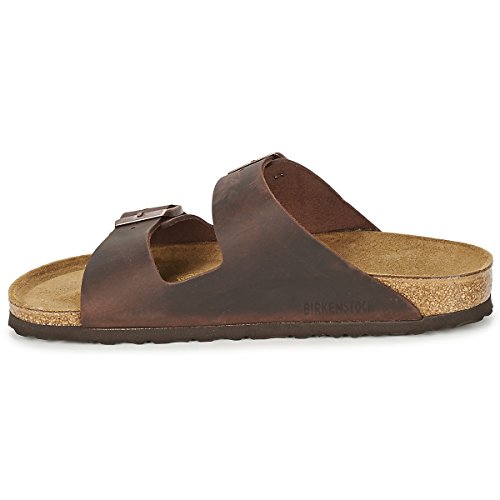 Soft Footbed Birkenstock Arizona Sandals - Habana Leather