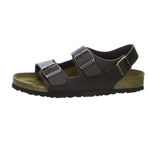 Brown Birkenstock Milano Men's Sandals - Size 41