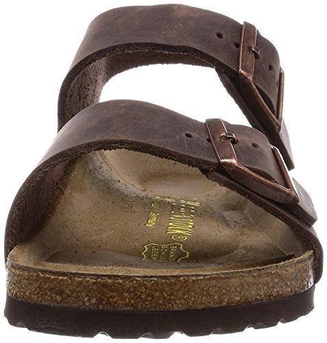 Habana Brown Leather Birkenstock Milano Sandals