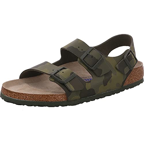 Birkenstock Milano Green Camo Sandals US Men 8/Women 10