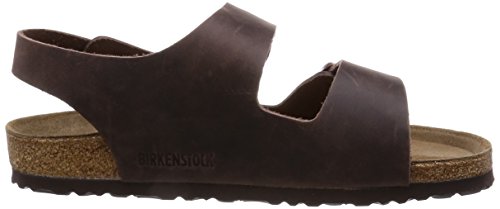 Habana Brown Leather Birkenstock Milano Sandals