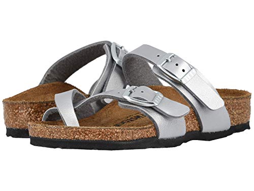 Birkenstock Mayari Girl's Sandals - Silver (Size 28 Narrow)