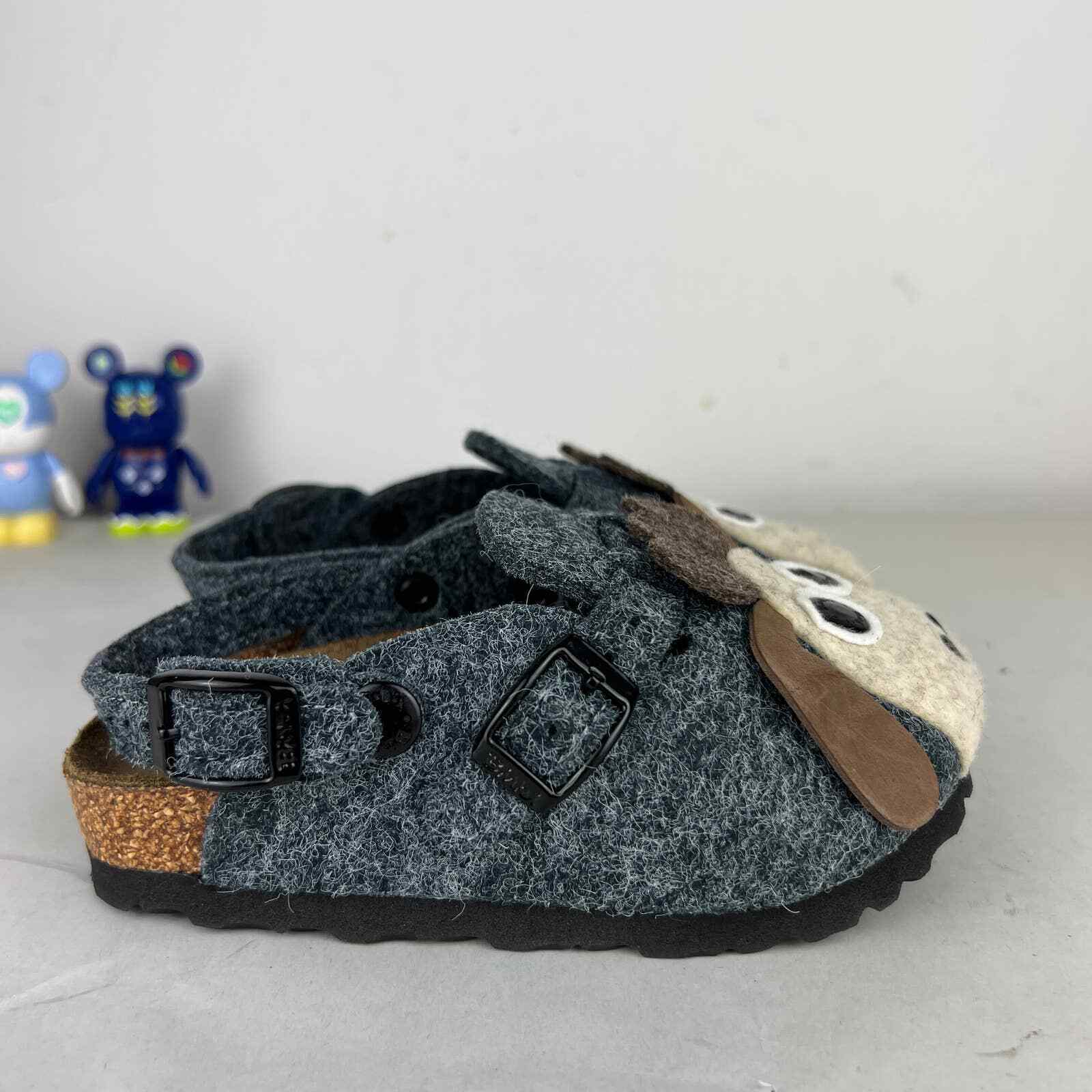 Birkenstock Wool Felt Sheep Toddler Clogs (Size 8)