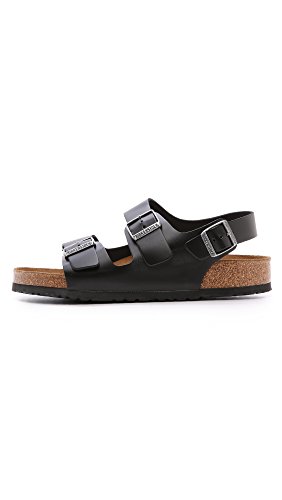 Milano SFB Flat in Black Leather - Size 40 EU/7 US
