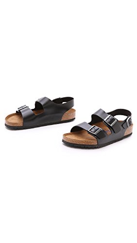 Milano SFB Flat in Black Leather - Size 40 EU/7 US