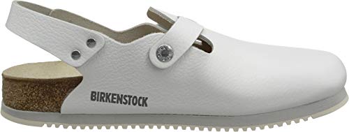 Birkenstock Women's Clogs and Mules, White Wei?, US:6.5