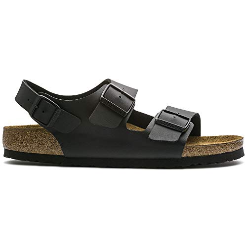 Milano Black Synthetic Sandals - Men's 44 EU