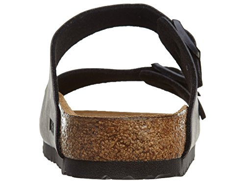 Birkenstock Unisex Arizona Sandal,Black Birko-Flor,45 M EU