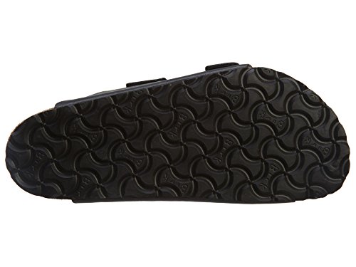 Birkenstock Unisex Arizona Sandal,Black Birko-Flor,45 M EU