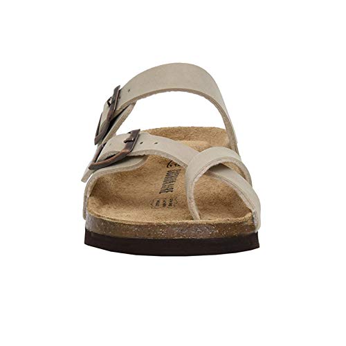 Kid's Luna JR Sandal with Cork Footbed, Nubuck Stone