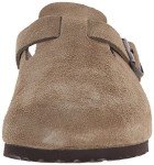 Men's Taupe Suede Boston Clog, Size 10