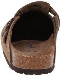 Men's Taupe Suede Boston Clog, Size 10