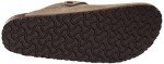 Men's Taupe Suede Boston Clog, Size 10