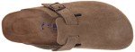 Men's Taupe Suede Boston Clog, Size 10