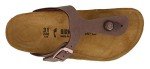 Birkenstock Gizeh Sandal - Girls' Mocha Birkibuc, 34.0