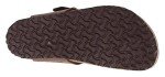 Birkenstock Gizeh Sandal - Girls' Mocha Birkibuc, 34.0