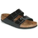 Black Arizona Soft Footbed Suede Sandals - Size 10.5
