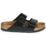 Black Arizona Soft Footbed Suede Sandals - Size 10.5