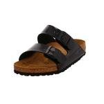 Black Arizona Soft Footbed Suede Sandals - Size 10.5