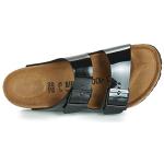 Black Arizona Soft Footbed Suede Sandals - Size 10.5