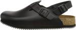 Birkenstock Men's Clogs and Mules, Black, 8.5 us
