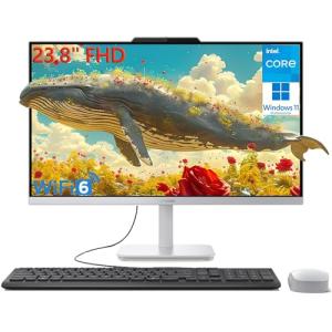Lenovo 24 23.8" Fhd All-in-One Desktop Computer for Home Office, Intel Processor 8-Core (Beat i5-1140g7), 32gb Ddr4 Ram, 1tb Pcie Ssd, WiFi 6, Bluetooth, Business Aio, Windows 11 Pro, Vent-Hear