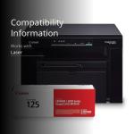 Canon imageCLASS MF3010 VP - Wired Monochrome Multifunction Laser Printer with Scanner, Copier, USB Cable Included, Up To 2,300 Page Toner Yield in Box, 19 PPM, Black