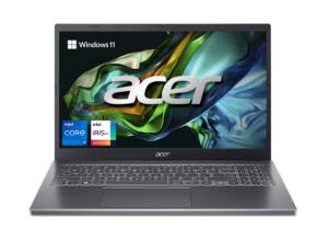 Acer Aspire 5 15 Slim Laptop | 15.6" FHD IPS Touch 1920 x 1080 | Intel Core i7-1355U | Intel Iris Xe Graphics | 16GB LPDDR5 | 512GB Gen 4 SSD | Wi-Fi 6E 802.11ax | Backlit Keyboard |