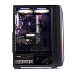 MXZ Desktop Gaming Computer Home&Office PC R5 5600GT,16GB DDR4 3200, 1 T NVME SSD，6 RGB Fans, Win 11 Pro 64-bit Ready