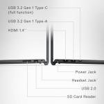 Dell Inspiron 3530 Laptop - 15.6-inch FHD (1920 x 1080) Touchscreen Display, Intel Core i5-1335U, 16GB DDR4 RAM, 512GB SSD, Intel Iris Xe Graphics, Windows 11 Home - Carbon Black