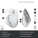 Logitech MX Master 3S Wireless Ergonomic Mouse - Pale Grey