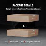 Dardoo G923 Racing Simulator Cockpit with Red Seat