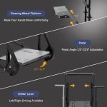 Dardoo G923 Racing Simulator Cockpit with Monitor Frame