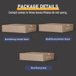 Dardoo G923 Racing Simulator Cockpit with Monitor Frame