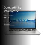 MSI Prestige 16 EVO 16" QHD+ Intel Laptop