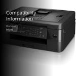 Brother MFC-J1010DW Wireless Color Inkjet All-in-One Printer with Mobile Device and Duplex Printing, Refresh Subscription and Amazon Dash Replenishment Ready (Renewed Premium)