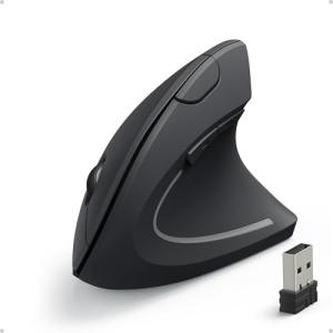 Anker Wireless Vertical Ergonomic Mouse with Adjustable DPI