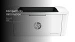HP LaserJet Pro M15w Wireless Monochrome Printer, works with Alexa (W2G51A)