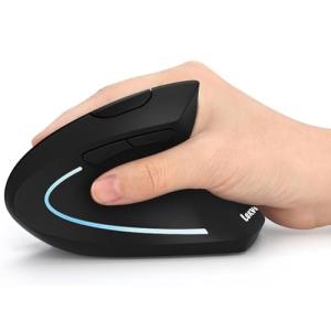 Lekvey Rechargeable Vertical Ergonomic Wireless Mouse