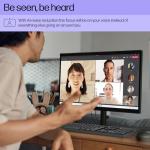 HP 21.45 inch All-in-One Desktop PC, FHD Display, Intel Processor N200, 8 GB RAM, 512 GB SSD, Intel UHD Graphics, Windows 11 Home, Jet Black, 22-dg0340 (2025)