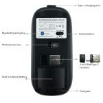 KLO Rechargeable Bluetooth 5.2/3.0/Type-C/USB-2.4G Mouse for MacBook/MacBook air/Pro/iPad, Wireless Mouse for Laptop/Notebook/pc/iPad/Chromebook (Black)