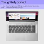 HP Essential 17.3" FHD Laptop, Intel Core i3-1215U, 16GB RAM, 1TB PCIe SSD, Numeric Keypad, Webcam, Wi-Fi, HDMI, Windows 11 Home, Silver