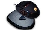 Hedgehog Gaming MMO Mouse - 23 Programmable Buttons, 16 000 DPI Optical Sensor, Switch to Joystick Mode with Spring-Loaded Base - PC, Mac, and Linux