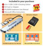 HP 21.5" FHD All-in-One Desktop Computer, 16GB RAM 512GB Storage (256GB SSD + 256GB Docking Station Set), Dual-Core Intel Celeron, Windows 11 Pro with Microsoft Office Lifetime Suite, Keyboard & Mouse