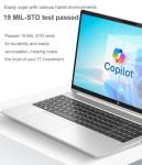 HP ProBook 450 G10 Business Laptop (15.6" FHD Anti-Glare, Intel 10-Core i5-1334U, 16GB RAM, 512GB SSD, (Beats i7-1255U)) Backlit KB, Webcam, Ethernet, Wi-Fi 6E, Win 11 Pro w/ AI Copilot, Silver