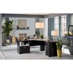 Realspace® Magellan 71"W L-Shaped Desk - Espresso
