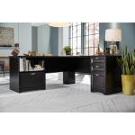 Realspace® Magellan 71"W L-Shaped Desk - Espresso