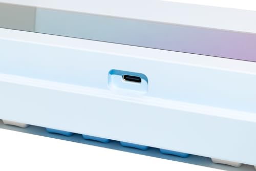 KEEBMONKEY WOBKEY 75% Mechanical Keyboard - Pro White